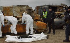 Французские жандармы фиксируют военные преступления РФ