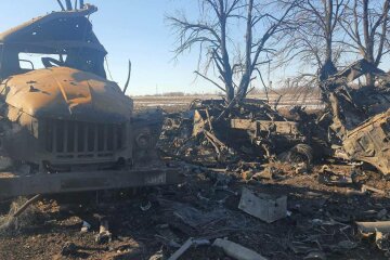 ВСУ прожарили военную колонну РФ в Сумской области