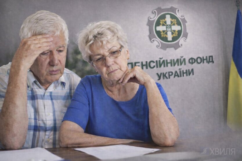 Пенсионеры в ПФУ