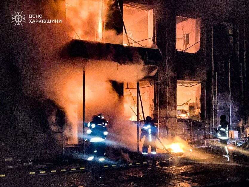 Удар по Харькову