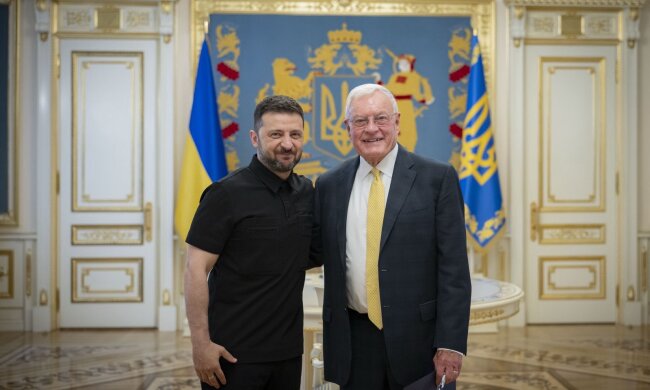 Владимир Зеленский и Кит Келлог