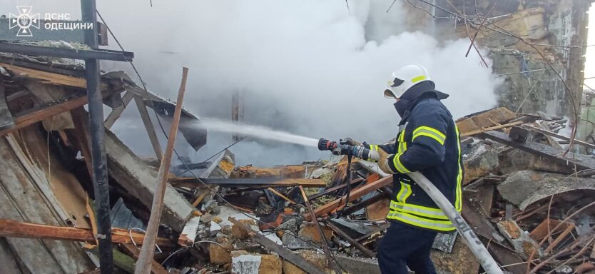 Руйнування після російської атаки