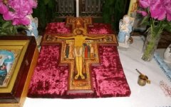 распятие в храме на Львовщине