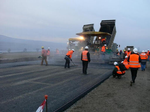 Строительство дорог в Украине