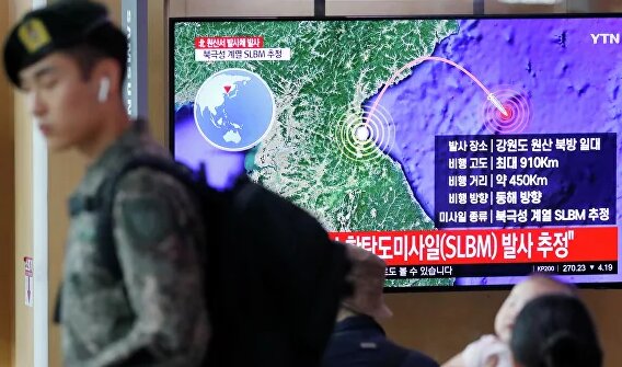 Южная Корея запустила две ракеты в КНДР