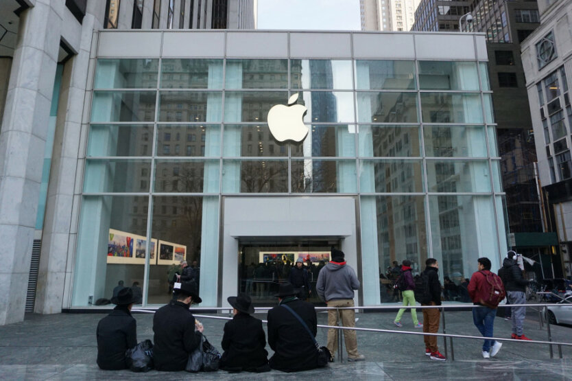 магазины apple за пределами китая закрывают из-за коронавируса
