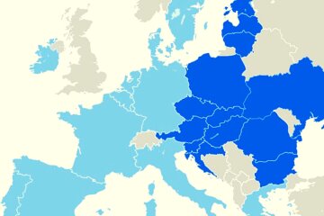 ЕС и Триморье, карта