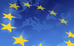 European union concept, digital illustration.