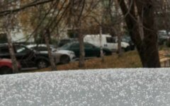Снег в Харькове