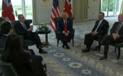 Дональд Трамп та Кір Стармер