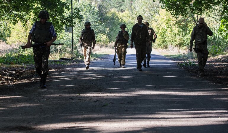 АТО украинская армия пехота