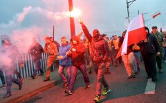 митинг в варшаве