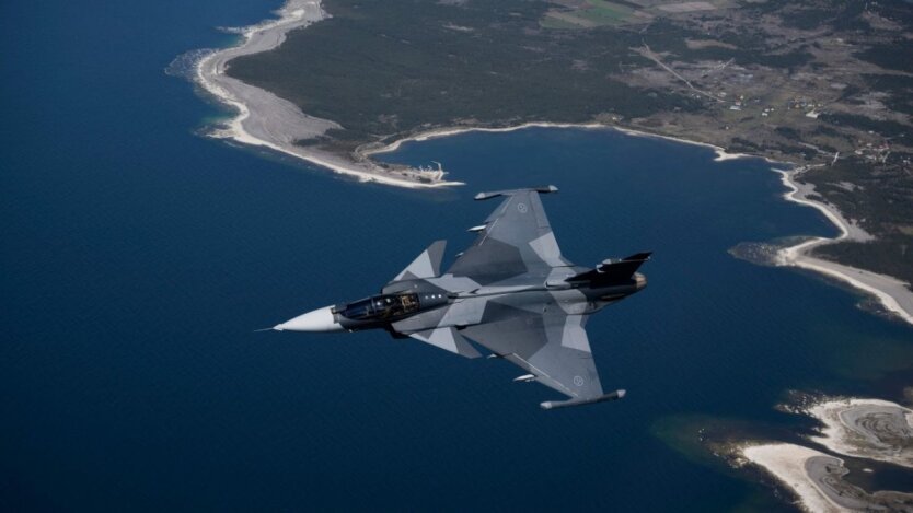 Истребитель Gripen, фото - Getty Images