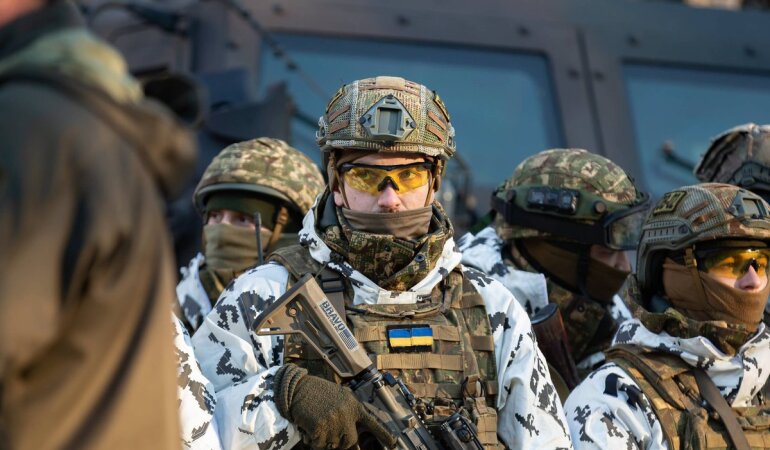 Интернациональный легион Украины, фото - Sipa / Scanpix