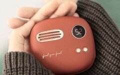 портативный аккумулятор со встроенным обогревателем для рук Xiaomi