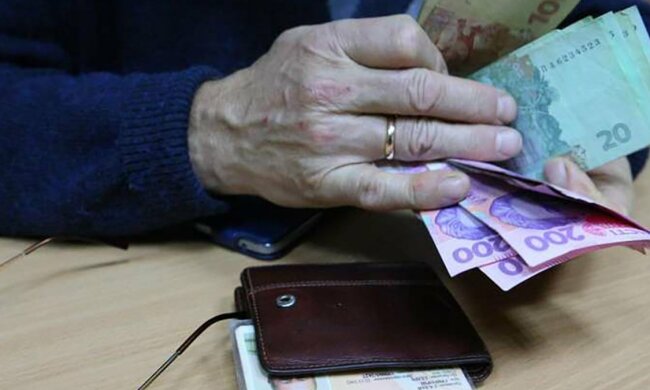 Пенсии в Украине, оккупация