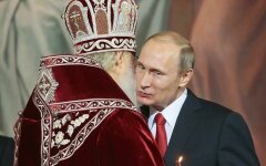 Владимир Путин и патриарх Кирилл