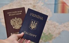 Раздача оккупантами российских паспортов