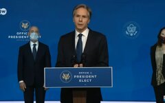 Энтони Блинкен, визит в Украину, встерча с Дмитрием Кулебой