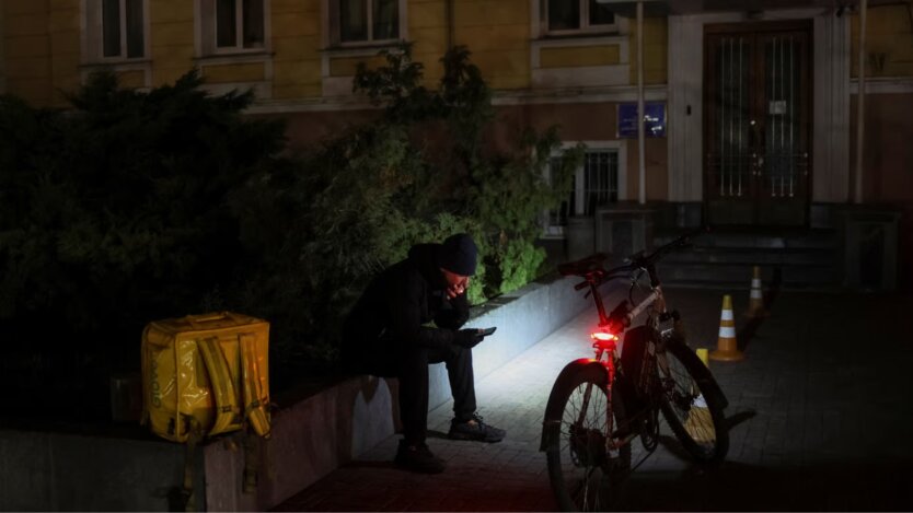 Отключения света в Украине