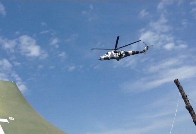 Ми-24 украинских ВВС