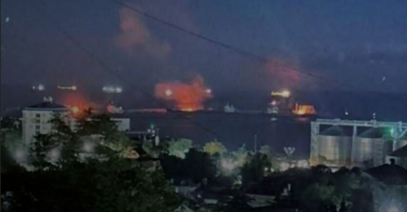 Атака на Туапсе в РФ