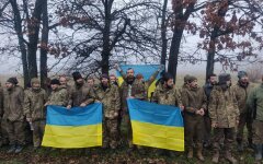 Возвращение украинских военнопленных в Украину
