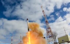 Запуск ракеты "Сармат"