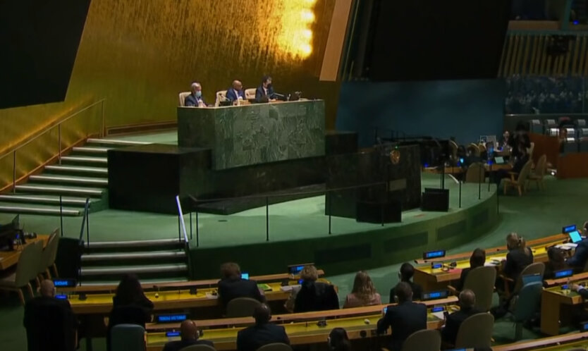 Генассамблея ООН, Зеленский, выступление