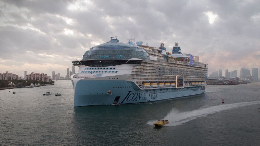 Круїзний лайнер Icon of the Seas / Фото: Getty Images
