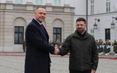 Кароль Навроцкий и Владимир Зеленский