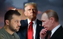 Владимир Зеленский, Дональд Трамп и Путин