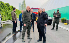 Труханов на місці обстрілу. Одеса. 29.04.2024