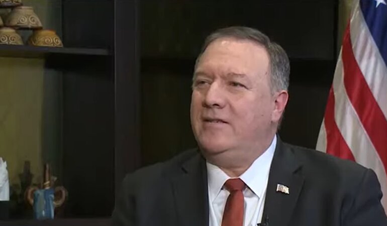 Майк Помпео, США, Китай