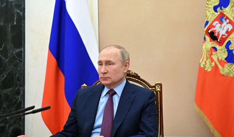 Владимир Путин / Photograph by Alexei Nikolsky / Getty