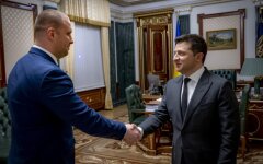 Владимир Зеленский и Олег Синегубов в ОП