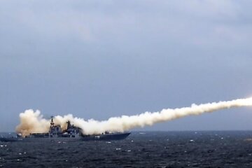 Запуск ракеты с российского корабля, Андрей Ермак, слабость россии, война россии против Украины