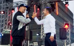 Потап и Владимир Зеленский