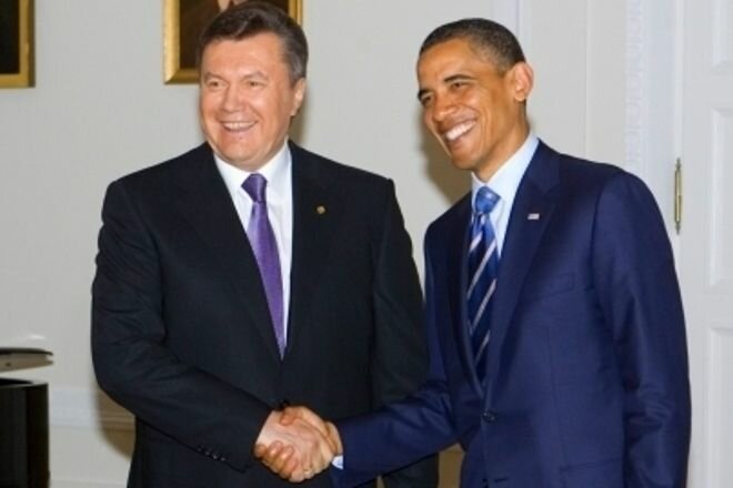 Барак Обама Виктор Янукович