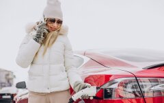 Зарядка электромобиля