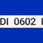 Автомобильные номера серии DI, PD, ED, DC: