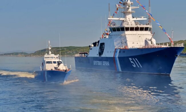 Береговая охрана РФ, украинские моряки, провокация