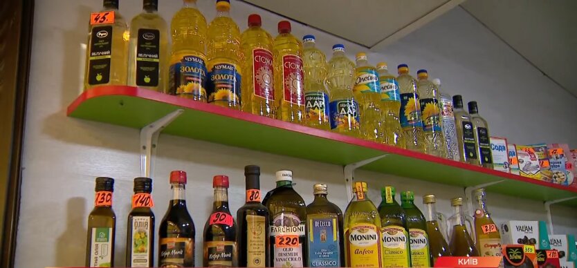 Подсолнечное масло в Украине, цены на подсолнечное масло, известные супермаркетв