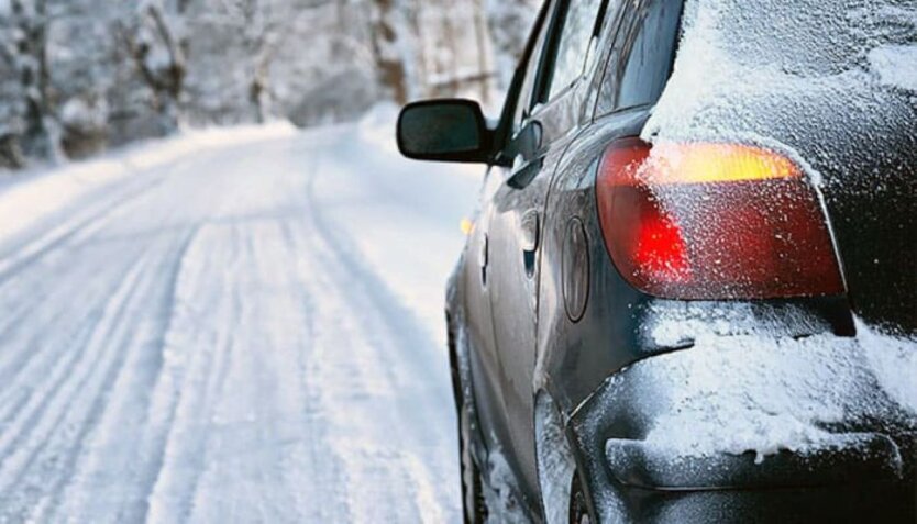 Авто взимку