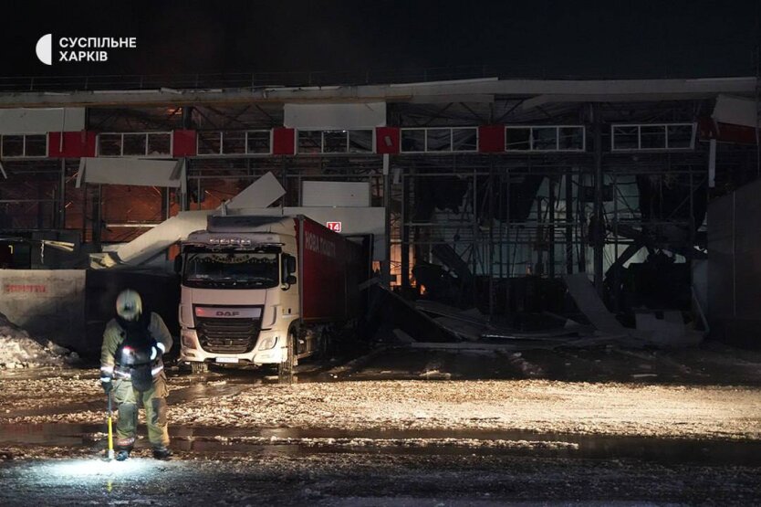 Удар по терминалу "Новой почты"