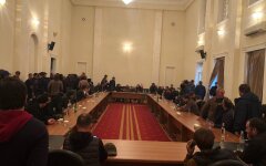 Протесты в Абхазии