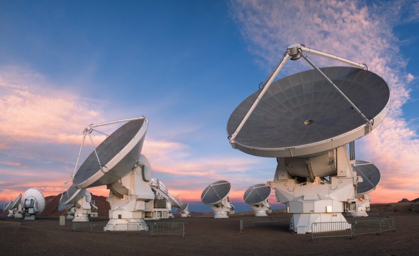 Телескопы в пустыне Атакама
