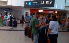 Аэропорт Ференц Лист в Будапеште (Венгрия), люди