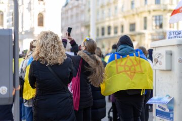 Українські біженці / Фото: gettyimages.com