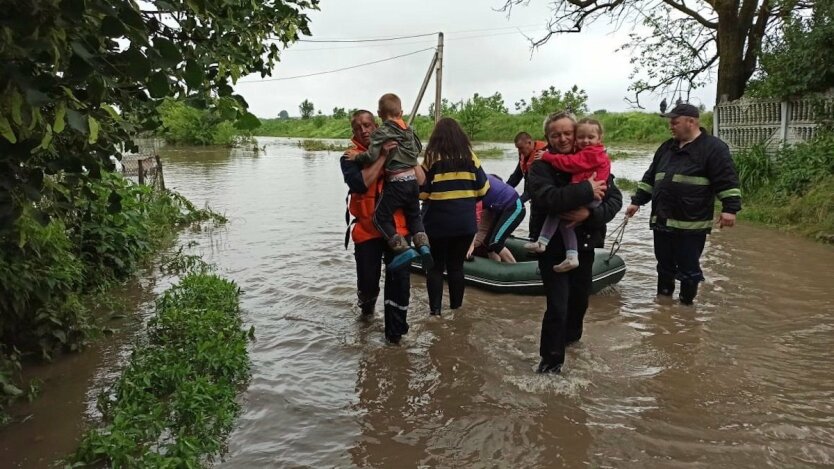 Наводнение на Западной Украине,Посольство США в Украине,потоп в Украине